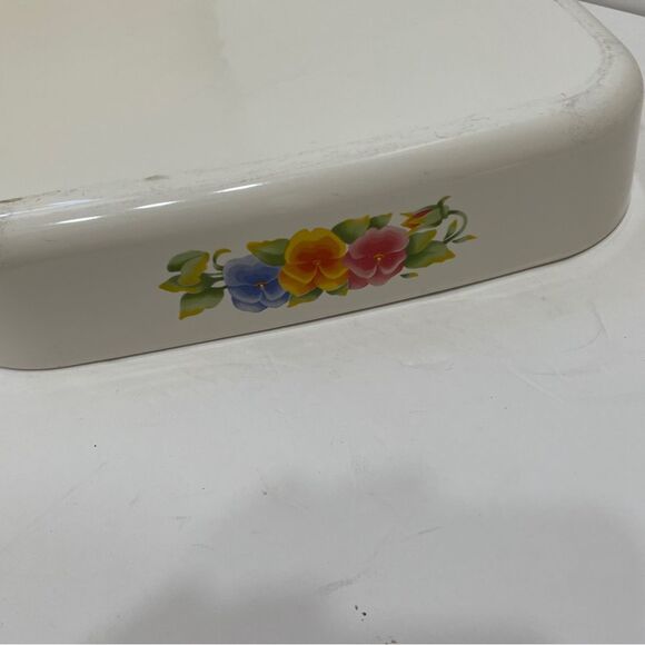 CORNING WARE SUMMER BLUSH‎ ROASTER BAKING DISH - Picture 6 of 8
